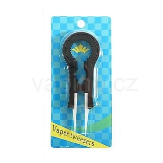 Coil Master Multifunkční keramická pinzeta 2v1 (černá)