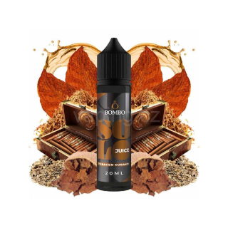 BOMBO Solo Juice aroma TOBACCO CUBANO (jemný kubánský cigaretový tabák) 60/15ml