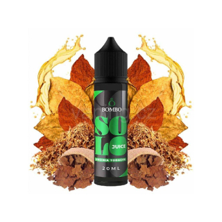 BOMBO Solo Juice aroma VIRGINIA TOBACCO (výběrový světlý Virginia tabák) 60/15ml