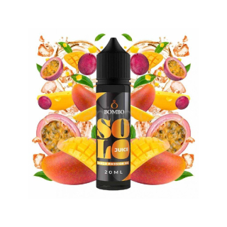 BOMBO Solo Juice MANGO PASSION ICE (chladivé mango a mučenka) 60/15ml