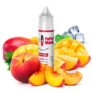 Aroma Adams vape POPEACHI MANGO (ledové mango, broskev, guava) 60/10ml
