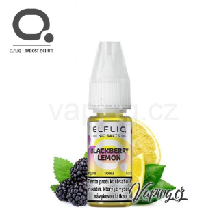 ELFLIQ Salt BLACKBERRY LEMON 20mg (ostružina a citrón) 10ml