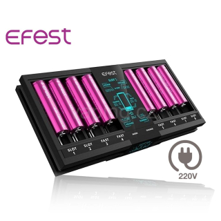 Efest LUC V8 - Prémiová síťová nabíječka