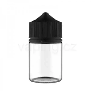 Lahvička Wide Chubby Gorilla černé víčko (60ml)