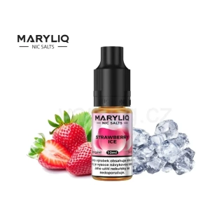 MARYLIQ Salt STRAWBERRY ICE 20mg (chladivá jahoda)
