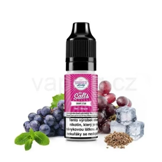 Dinner Lady Salt - GRAPE STAR 20mg (hrozny, anýz a cooláda) 10ml