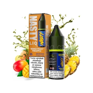 Nasty Liq Salt MANGO PEACH PINEAPPLE 20mg (mango, broskev a ananas) 10ml