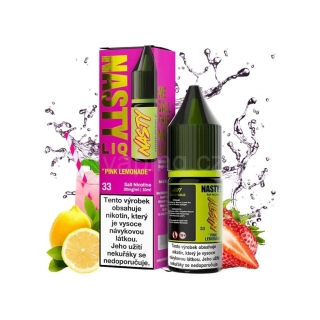 Nasty Liq Salt PINK LEMONADE 20mg (chladivá jahodová limonáda s citrónem) 10ml