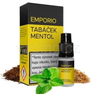 Emporio 50/50 e-liquid TABÁČEK MENTOL 10ml 6mg