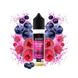 BOMBO Wailani Juice aroma BLUEBERRY AND RASPBERRY (borůvky a maliny) 60/15ml
