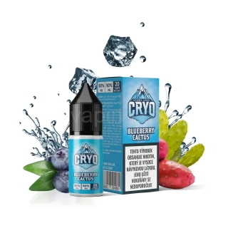 E-liquid Infamous Cryo Salt BLUEBERRY CACTUS (borůvka a katus) 10ml / 20mg
