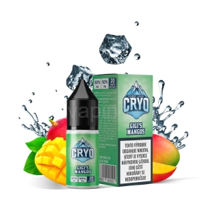 E-liquid Infamous Cryo Salt GIGI'S MANGOS (mango a kiwano) 10ml / 20mg