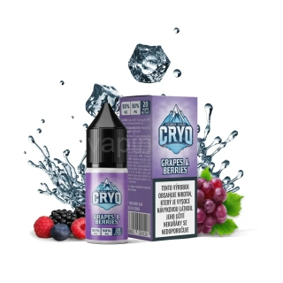 E-liquid Infamous Cryo Salt GRAPES & BERRIES (hroznové víno a lesní plody) 10ml / 20mg