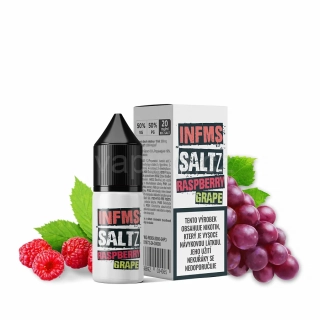E-liquid INFMS Saltz RASPBERRY GRAPE (malina a hroznové víno) 10ml / 20mg