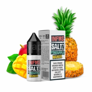 E-liquid INFMS Saltz PINEAPPLE MANGO (malina a hroznové víno) 10ml / 20mg