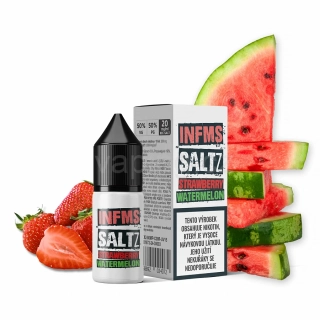 E-liquid INFMS Saltz STRAWBERRY WATERMELON (jahoda a vodní meloun) 10ml / 20mg