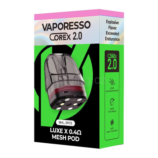 Náhradní cartridge Vaporesso LUXE X COREX 2.0 (0,4ohm) 2ks