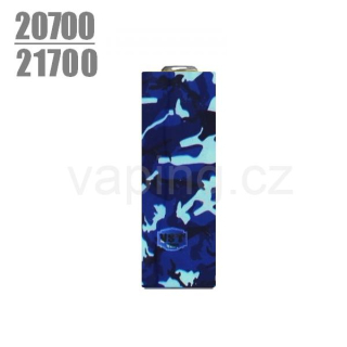 Smršťovací folie pro baterie 20700 / 21700 s potiskem (Military Blue)