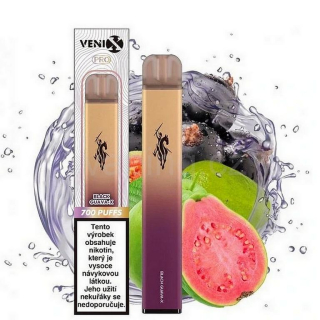 Venix Pro jednorázová e-cigareta BLACK GUAVA-X (černý rybíz a guava) 16mg