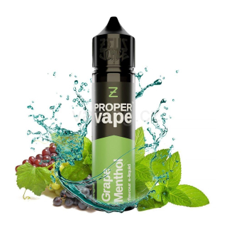 Zeus Juice Proper Vape aroma GRAPE MENTHOL (hrozny a mentol) 10/60ml