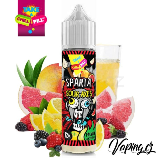 Take a Chill Pill Sparta Sour Axes (citrony, hrušky, pomeranče, jablka a další) 12/60ml