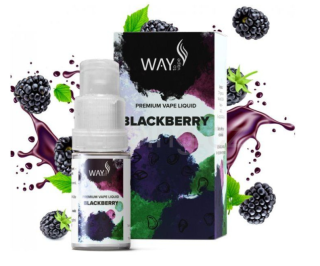 Way to Vape e-liquid BLACKBERRY (ostružina) 10ml/0mg