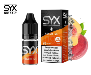 E-liquid Salt SYX 20mg PEACH ICE (ledová broskev) 10ml