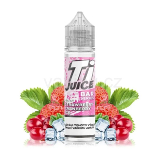 Ti Juice aroma BAR Series STRAWBERRY CRANBERRY ICE (jahodovo brusinková zmrzlina) 60/10ml