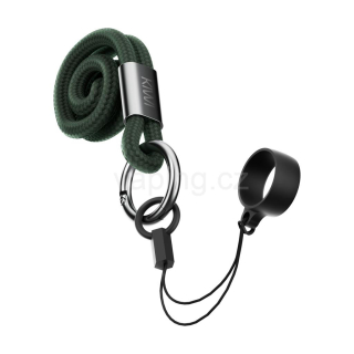 Šňůrka na krk pro KIWI (Midnight Green]