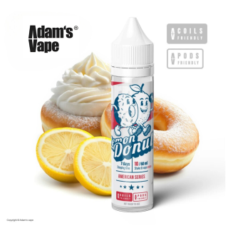 Aroma Adams vape AS LEMON DONUT (citronový donut) 60/10ml