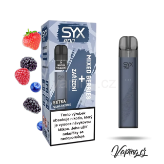 SYX POD Starter Kit DARK BLUE (tmavě modrá) 900mAh
