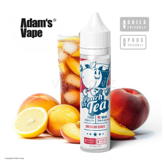 Aroma Adams vape AS Peach Ice Tea (ledový broskvový čaj) 60/10ml