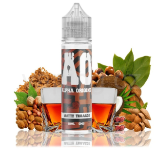 Alpha Origins aroma NUTTY TOBACCO (tabák a oříšky) 60/10ml
