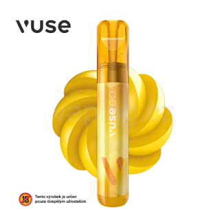 Vuse Go 1000 PEN jednorázová e-cigareta Banana Ice 18mg