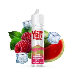Příchuť Yeti Summit Series SOUR RASPBERRY WATERMELON ICE (ledový meloun s malinou) 60/10ml