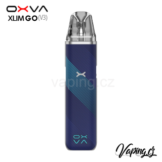 E-cigareta OXVA Xlim GO Striped Blue (pruhovaná modrá) 1000mAh