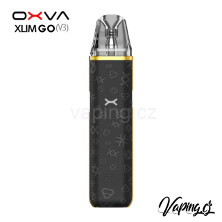 E-cigareta OXVA Xlim GO Luxury Black (luxusní černá) 1000mAh