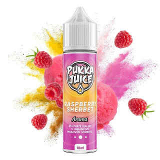 Příchuť Pukka Juice RASPBERRY SHERBET (divoká malina) 60/10ml