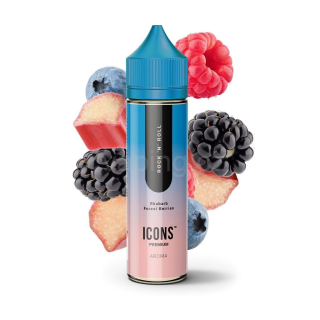 ProVape aroma ICONS ROCK'N'ROLL (Lesní plody s rebarborou) 60/10ml