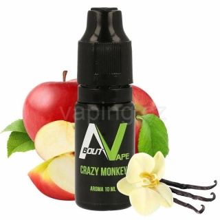 About Vape CRAZY MONKEY (Jablka s vanilkou) 10ml