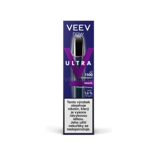 VEEV NOW ULTRA Grape (hroznové víno) 18mg