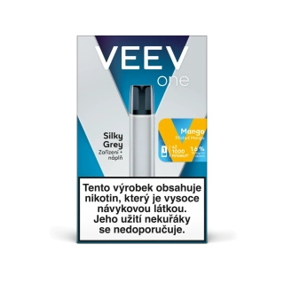 VEEV ONE zařízení +náplň (Silky Grey / Mango) 18mg