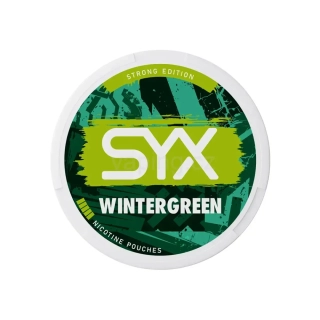SYX nikotinové sáčky - WINTERGREEN (mentol) strong edition 16,4mg
