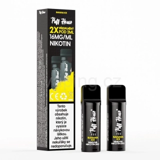 Puff House 2x přednaplněný pod - PINEAPPLE ICE 16mg