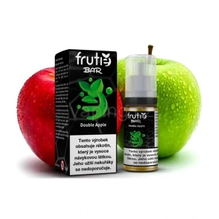 Frutie Bar Salt e-liquid DOUBLE APPLE (dvojité jablko) 10mg