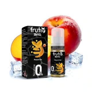 Frutie Bar Salt e-liquid PEACH ICE (chladivá broskev) 0mg
