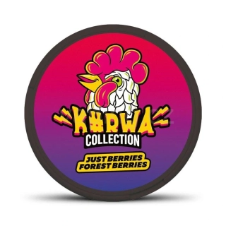 Kurwa nikotinové sáčky JUST BERRIES FOREST BERRIES (ovocný mix) strong edition 15mg/g