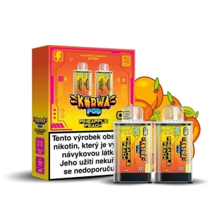 Kurwa POD - PINEAPPLE PEACH (ananas a broskev) 2x 2ml
