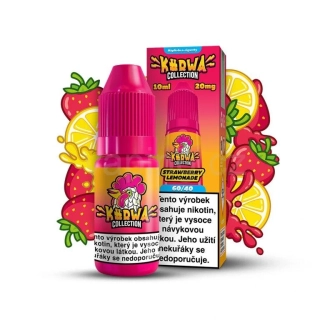 Kurwa Salt e-liquid STRAWBERRY LEMONADE (jahodová limonáda) 20mg