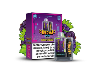 Kurwa Starterkit - BLACKCURRANT PURPLE GRAPE (rybíz a hrozny) zařízení a náplň